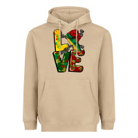 Mushroom love juneteenth Heavyweight Hoodie - CowGirlArtShop