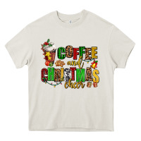 Cream coffee and christmas cheer Heavy Core Tee - AdoDesignShop