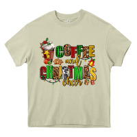 Mossy coffee and christmas cheer Heavy Core Tee - AdoDesignShop