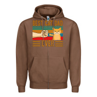 Chestnut Best Cat Dad Ever Zipper Hoodie - Bettercallsaul