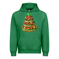 Emerald chocolate christmas cookie cake Urban Hoodie - FaDigitalArtStudio