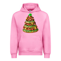 Fuchsia Pink chocolate christmas cookie cake Urban Hoodie - FaDigitalArtStudio