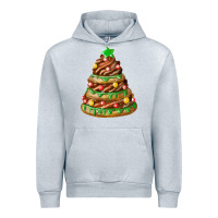 Heather Grey chocolate christmas cookie cake Urban Hoodie - FaDigitalArtStudio
