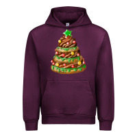 Mauve Wine chocolate christmas cookie cake Urban Hoodie - FaDigitalArtStudio
