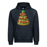 Navy chocolate christmas cookie cake Urban Hoodie - FaDigitalArtStudio