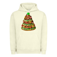 Pigment Pistachio chocolate christmas cookie cake Urban Hoodie - FaDigitalArtStudio