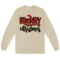 Mushroom merry christmas Long Sleeve Tee - MaliasSmallBusiness