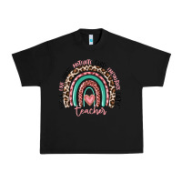 Black teacher rainbow Urban Heavy Tee - MaliasSmallBusiness