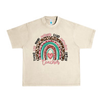 Sandshell teacher rainbow Urban Heavy Tee - MaliasSmallBusiness