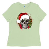 Matcha skull Christmas cactus Ladies Tee - JahusDesignShop