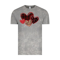 Cloud Rock leopard hearts Vintage Tee - MaliasSmallBusiness