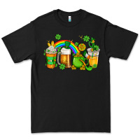 Black st patricks coffee Premium Tee - AdoDesignShop