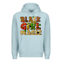 Blue Mist black girl magic juneteenth Premium Hoodie - CowGirlArtShop