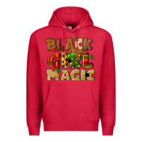 Cardinal black girl magic juneteenth Premium Hoodie - CowGirlArtShop
