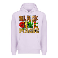 Lilac black girl magic juneteenth Premium Hoodie - CowGirlArtShop