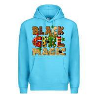 Ocean Blue black girl magic juneteenth Premium Hoodie - CowGirlArtShop