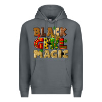 Rock black girl magic juneteenth Premium Hoodie - CowGirlArtShop