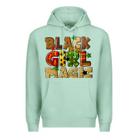 Seafoam black girl magic juneteenth Premium Hoodie - CowGirlArtShop