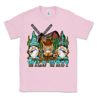 Bubblegum Pink wild west gnomies Classic Tee - NancyCooperArtShop
