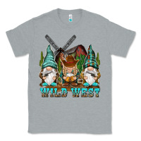 Heather Grey wild west gnomies Classic Tee - NancyCooperArtShop