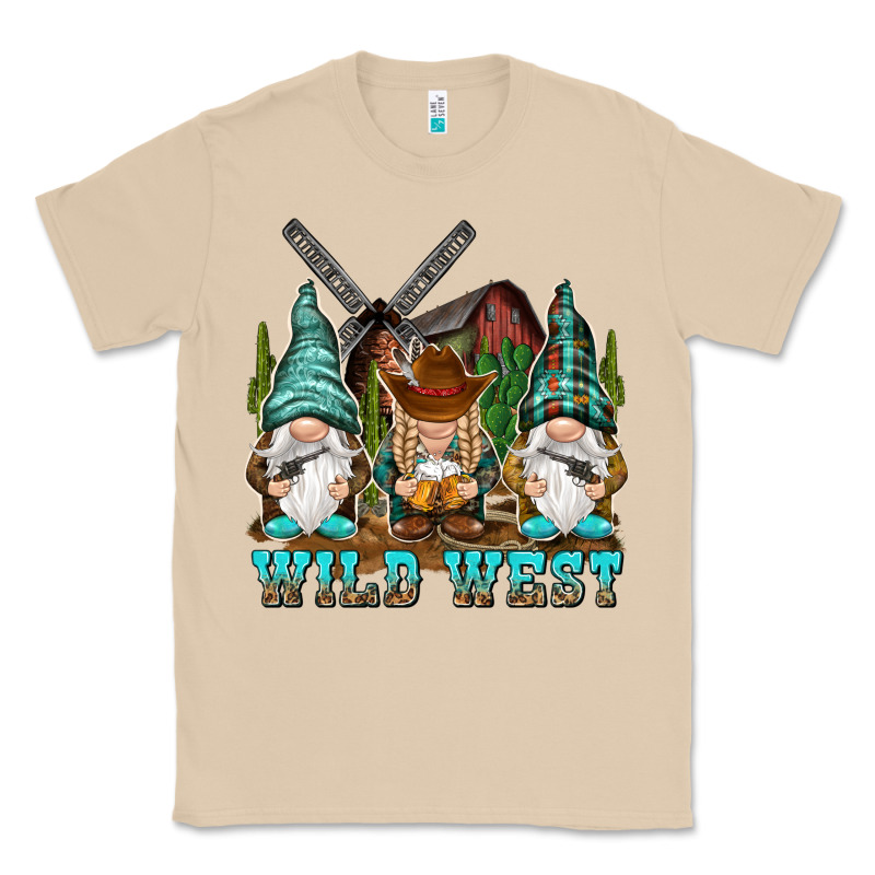 Wild West Gnomies Classic Tee by NancyCooperArtShop | Teevron