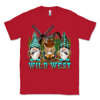 Red wild west gnomies Classic Tee - NancyCooperArtShop