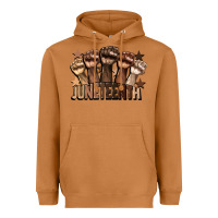 Meerkat melanin juneteenth Heavyweight Hoodie - CowGirlArtShop