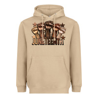 Mushroom melanin juneteenth Heavyweight Hoodie - CowGirlArtShop