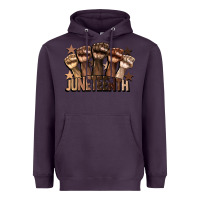 Plum melanin juneteenth Heavyweight Hoodie - CowGirlArtShop