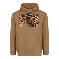 Toasted Coconut melanin juneteenth Heavyweight Hoodie - CowGirlArtShop