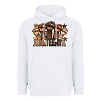 White melanin juneteenth Heavyweight Hoodie - CowGirlArtShop