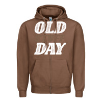 Chestnut National Old Stuff Day Funny Gift Zipper Hoodie - Bettercallsaul