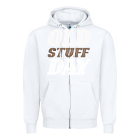 White National Old Stuff Day Funny Gift Zipper Hoodie - Bettercallsaul