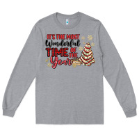 Heather Grey its the most wonderful time of the year Long Sleeve Tee - MaliasSmallBusiness
