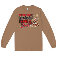 Toasted Coconut its the most wonderful time of the year Long Sleeve Tee - MaliasSmallBusiness