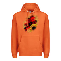 Carrot sunflower Christmas patch Premium Hoodie - JahusDesignShop