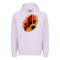 Lilac sunflower Christmas patch Premium Hoodie - JahusDesignShop
