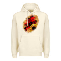 Sandshell sunflower Christmas patch Premium Hoodie - JahusDesignShop