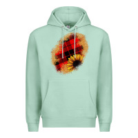 Seafoam sunflower Christmas patch Premium Hoodie - JahusDesignShop