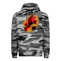 Slate Camo sunflower Christmas patch Premium Hoodie - JahusDesignShop