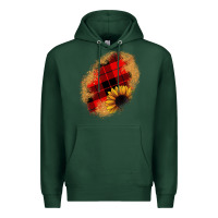 Sports Green sunflower Christmas patch Premium Hoodie - JahusDesignShop