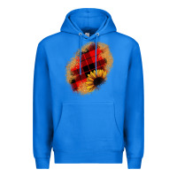 True Royal sunflower Christmas patch Premium Hoodie - JahusDesignShop
