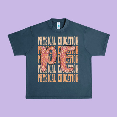 Physical Education Urban Heavy Tee Designed By Maliassmallbusiness