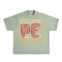 Oil Green physical education Urban Heavy Tee - MaliasSmallBusiness