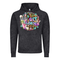 Vintage Black get loaded rabbit and easter Vintage Hoodie - MaliasSmallBusiness