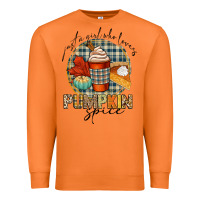 Carrot just a girl who loves pumpkin spice Premium Sweatshirt - CowGirlArtShop