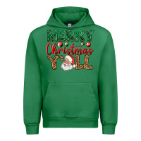 Emerald merry christmas y'all Urban Hoodie - BundleAndBundleShop