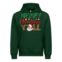Forest Green merry christmas y'all Urban Hoodie - BundleAndBundleShop