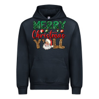 Navy merry christmas y'all Urban Hoodie - BundleAndBundleShop
