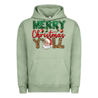 Pigment Oil Green merry christmas y'all Urban Hoodie - BundleAndBundleShop